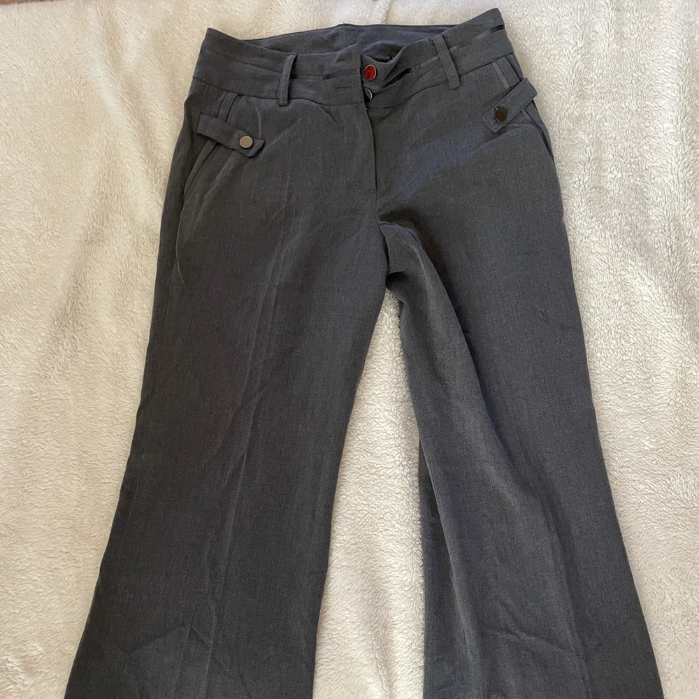 Grey dress pants
